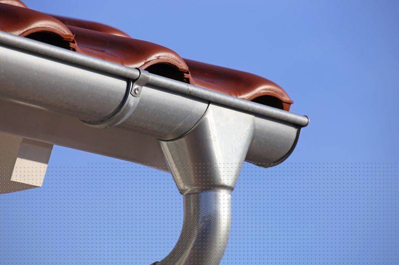 Steel Rain Gutter Installation