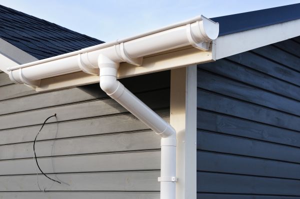 PVC Rain Gutter Installation in Gallatin